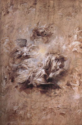 Peter Paul Rubens The Apotheosis of Fames I and Other Studies (mk01)